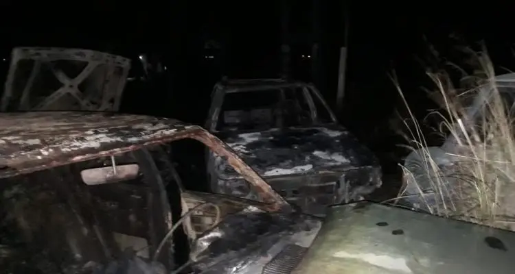 Importante incendio en el depósito de vehículos secuestrados
