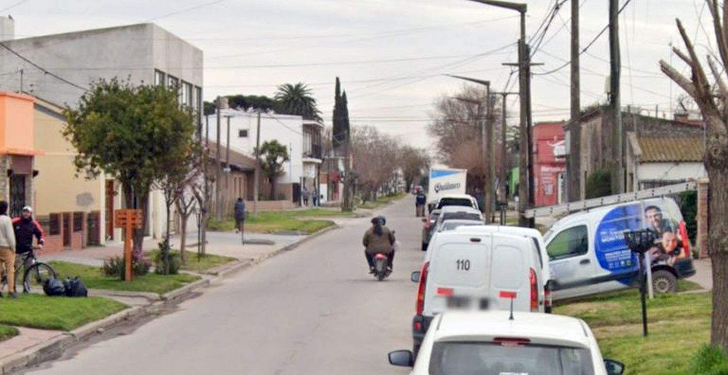 El lugar donde se produjo el hecho, en Quequén