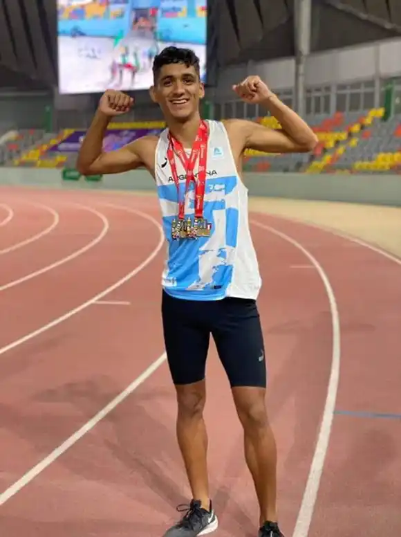 Dylan Van Der Hock listo para competir  en el Mundial U20