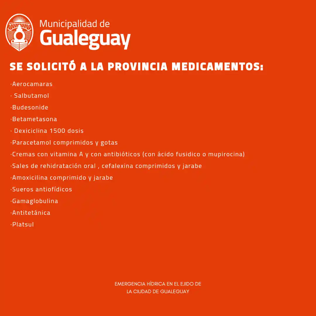 La municipalidad brindó un informe sobre la situación y el trabajo en la emergencia