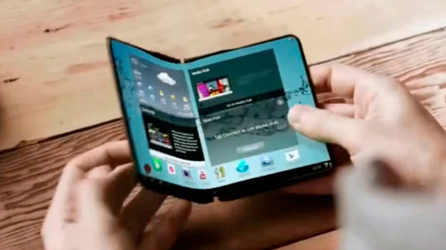 La nueva batalla entre Samsung y Apple: los teléfonos que se doblan