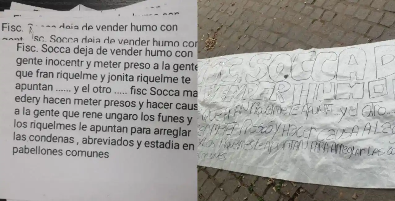 Rosario: fiscales reciben fuertes mensajes de amenazas