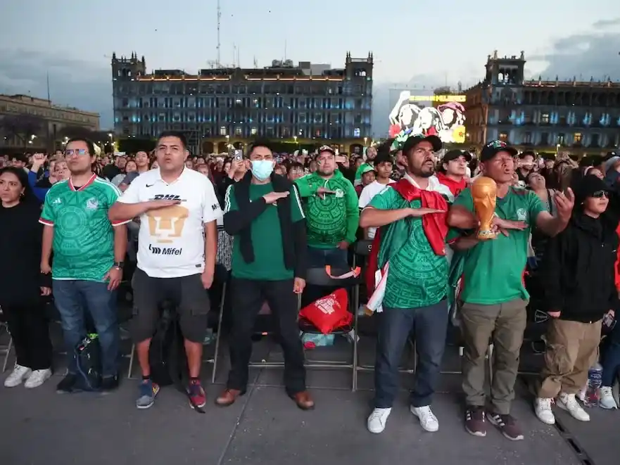 fan fest en el zócalo