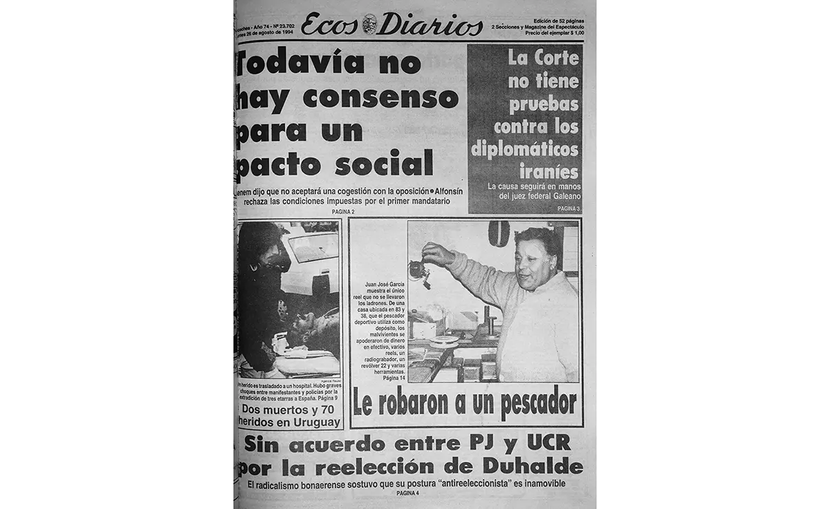 Viernes 26 de agosto 1994