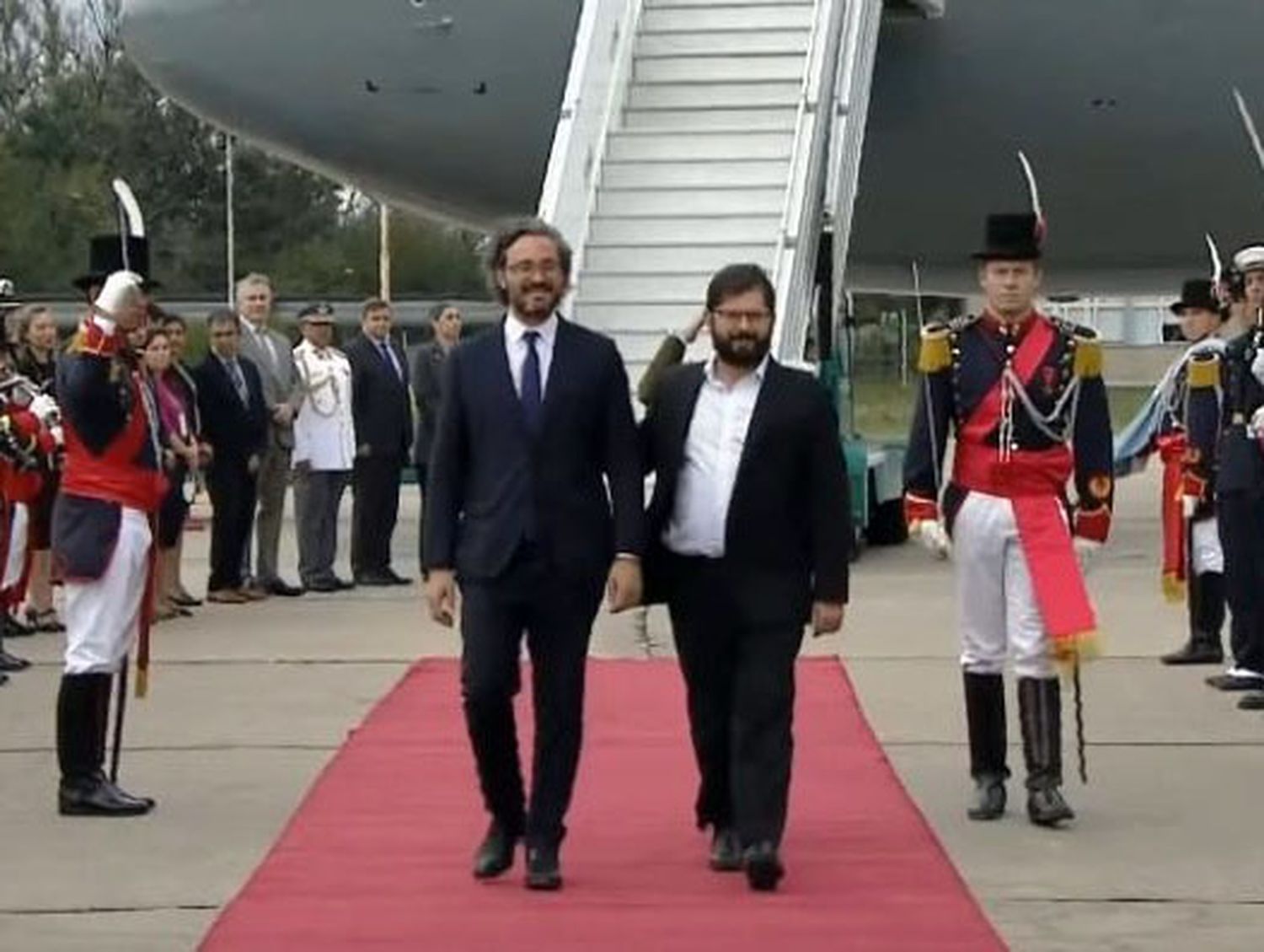 Boric se reúne con Fernández en su primera visita a la Argentina