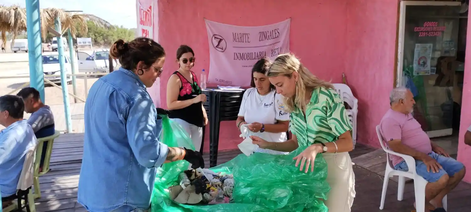 Censo de basura costera en Reta