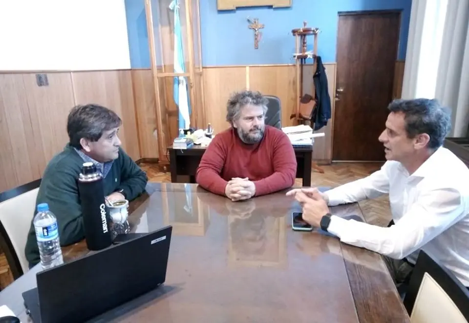 El intendente Fioramonti se reunió con autoridades de la Unicen