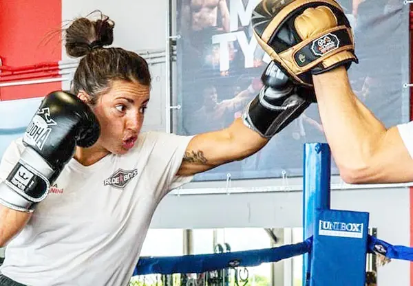 Jorgelina Guanini se mudó a Italia persiguiendo su ilusión de volver al ring