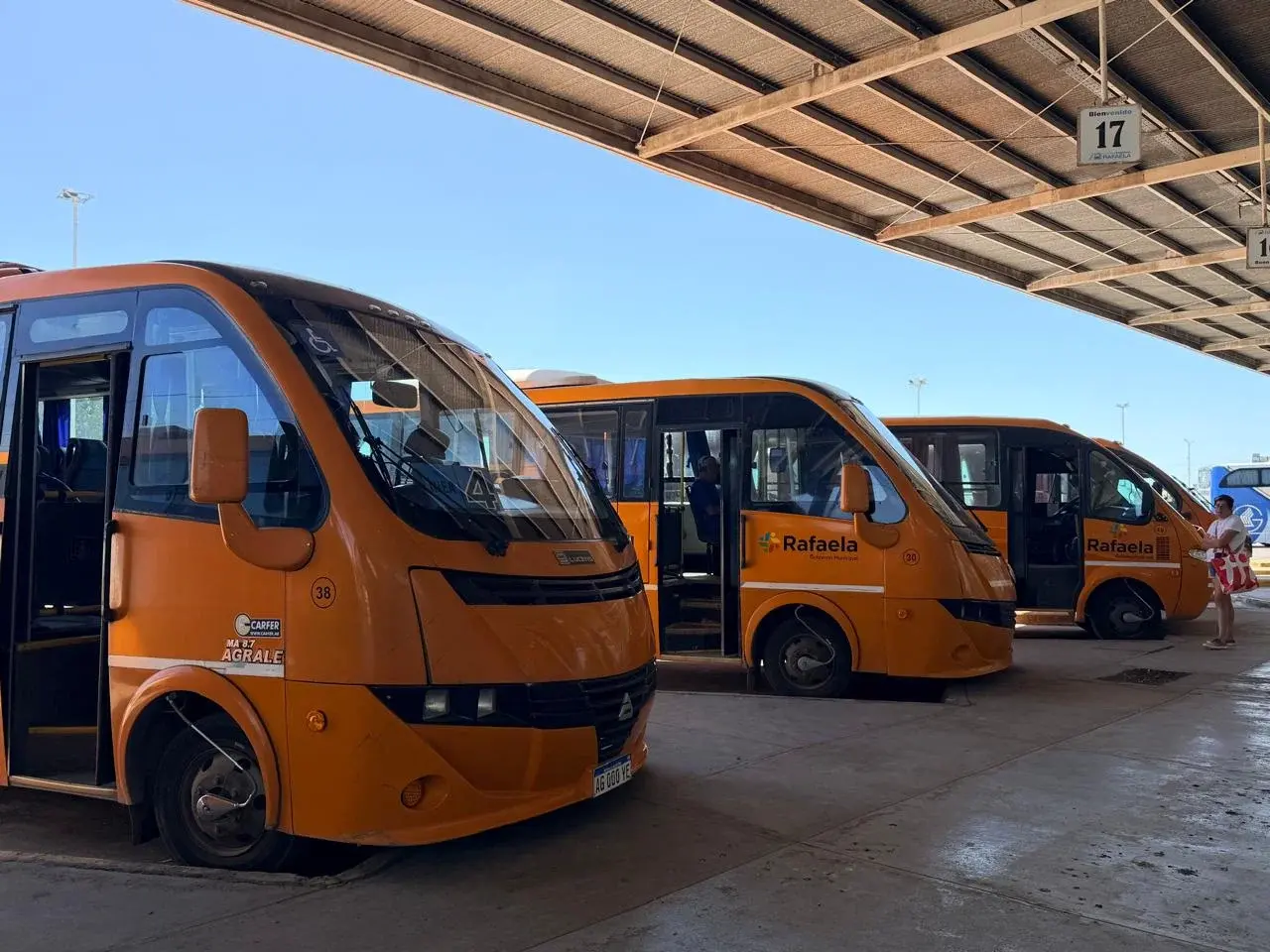 Cambios en el funcionamiento del transporte público urbano