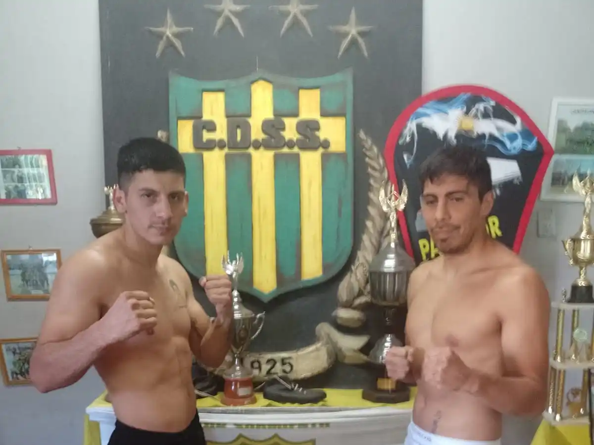 Brian Arregui y Facundo Rojas acusaron ambos 72.500 kilogramos en el pesaje (Crédito: Juan O Roldán).