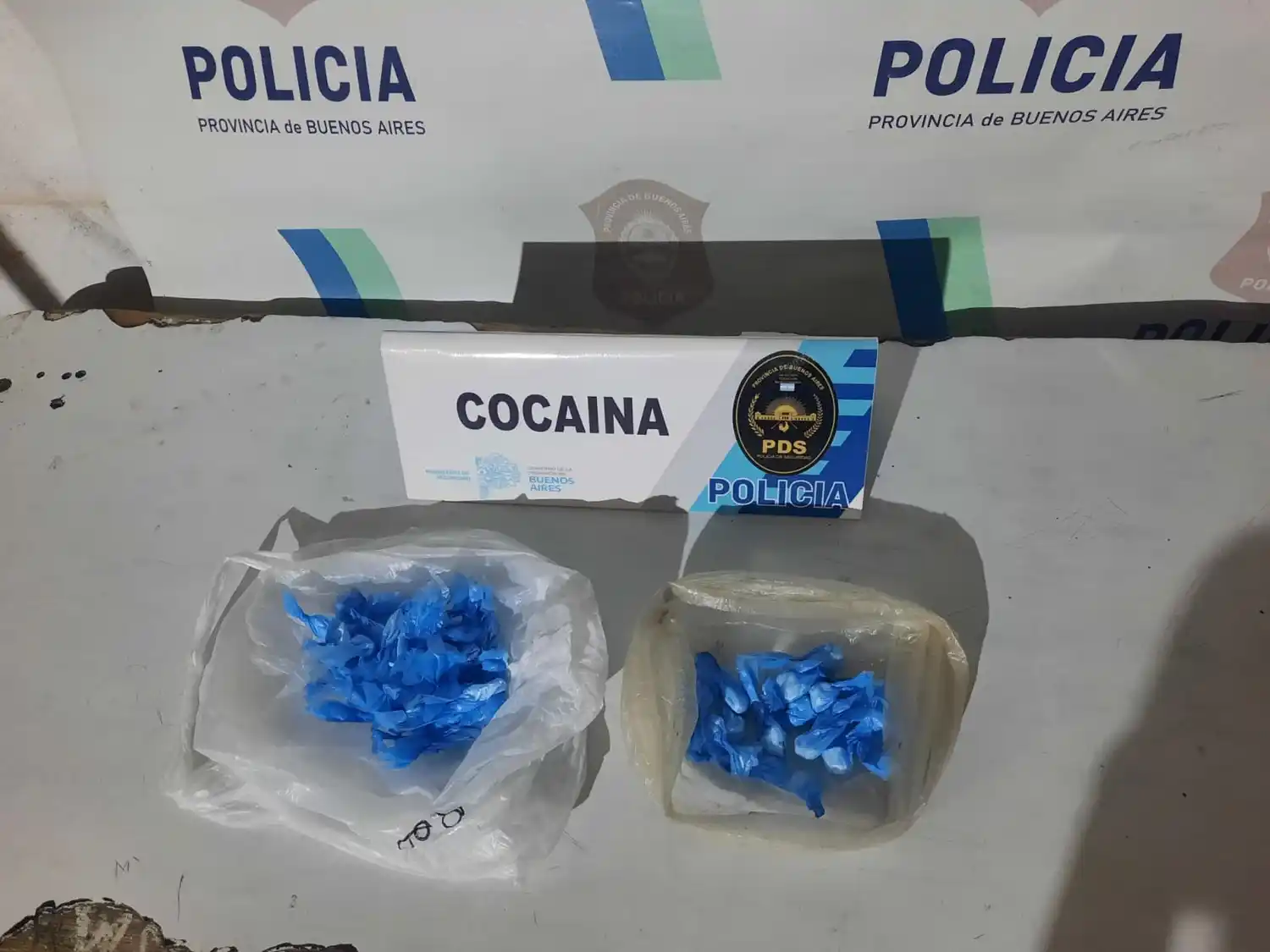 Personal policial detuvo a un hombre de 36 años.