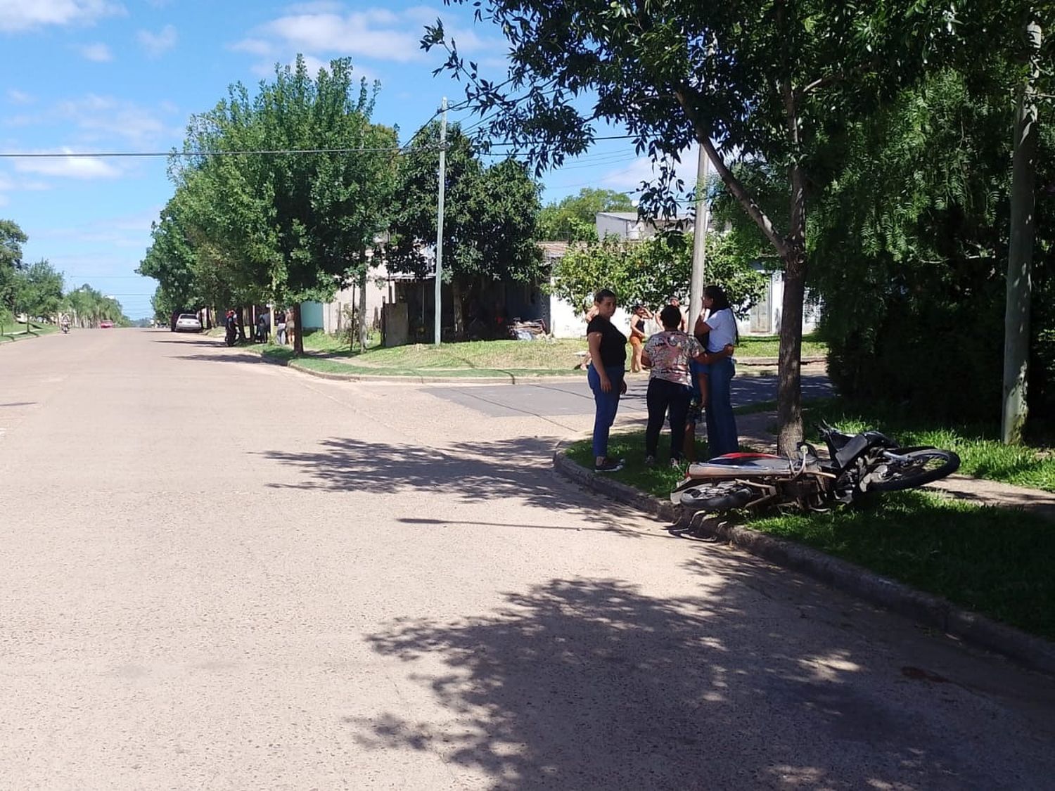 Joven motociclista sufrió un grave accidente en Federación y fue derivada a Concordia