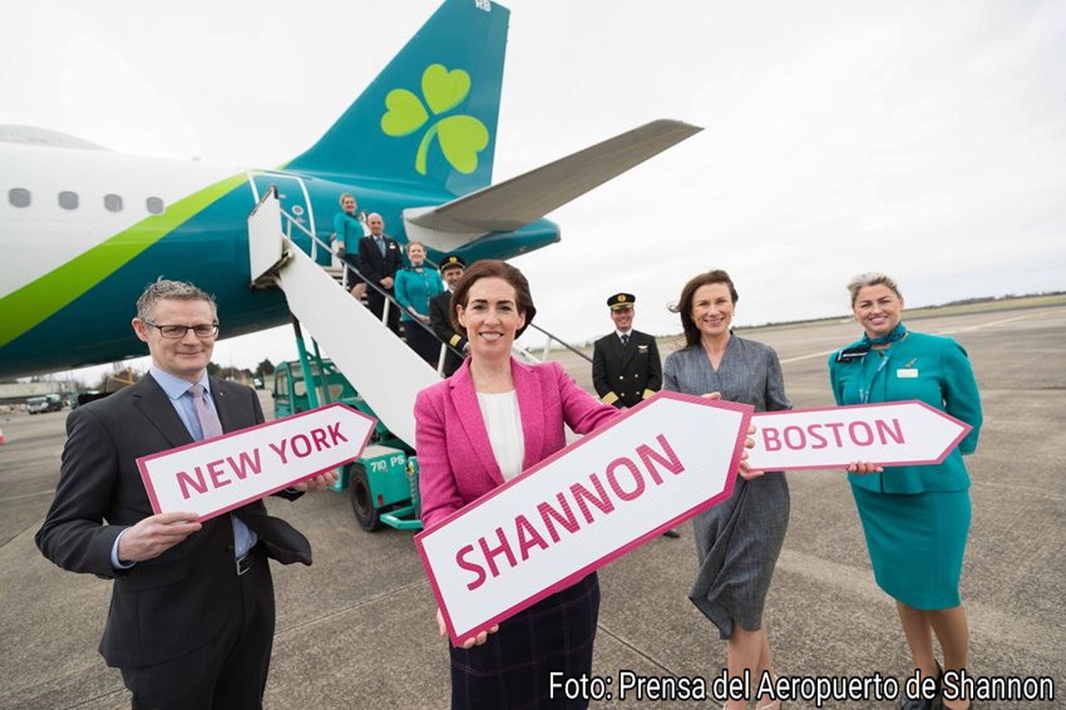 Aer Lingus reconnects Shannon to the U.S. after nearly two years