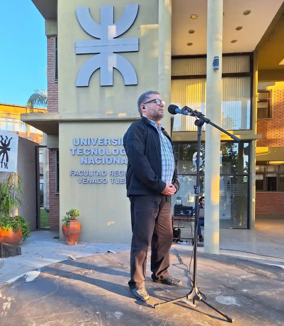 Jorge Rena, Decano de la UTN Facultad Regional Venado Tuerto.