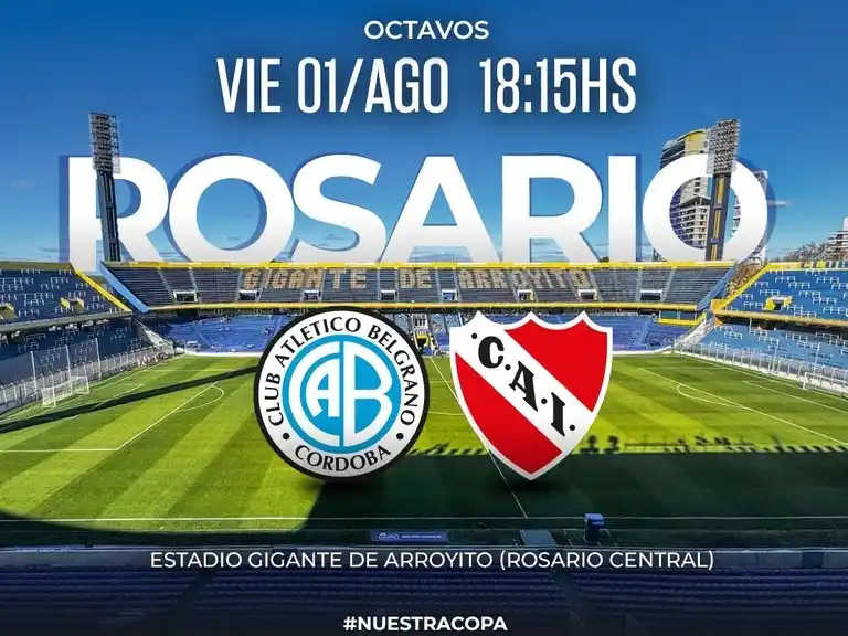 Acción en la cancha de Rosario Central .Foto: Copa Arg.