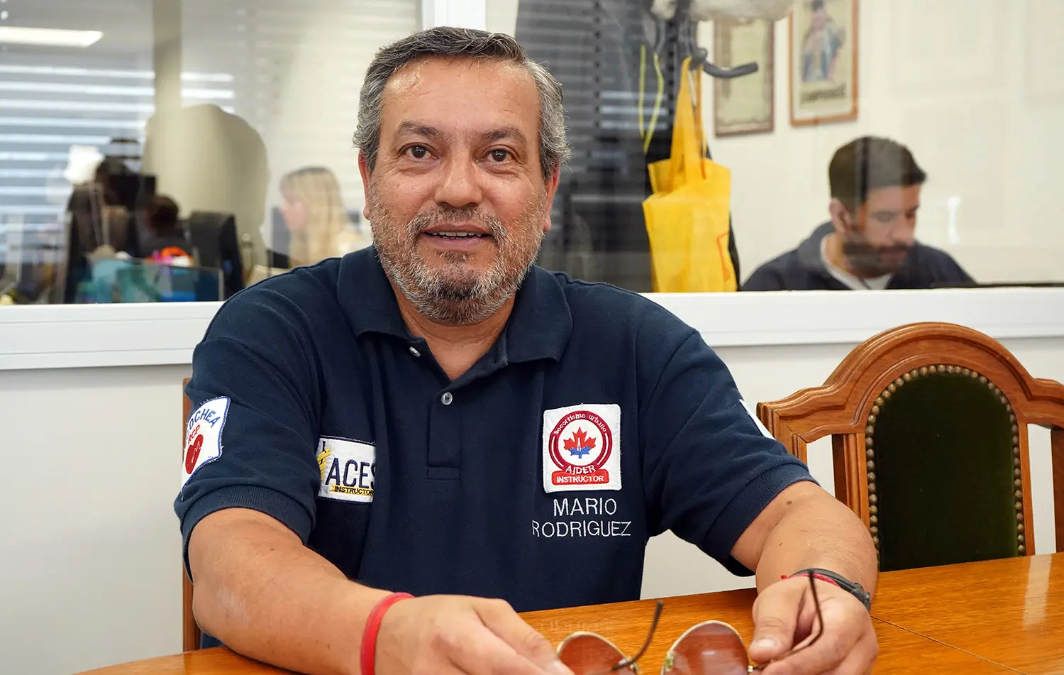 Mario Rodríguez. Dio su punto de vista sobre Necochea