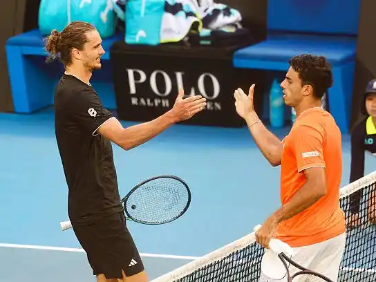 Cerúndolo no pudo con el poderío del alemán.