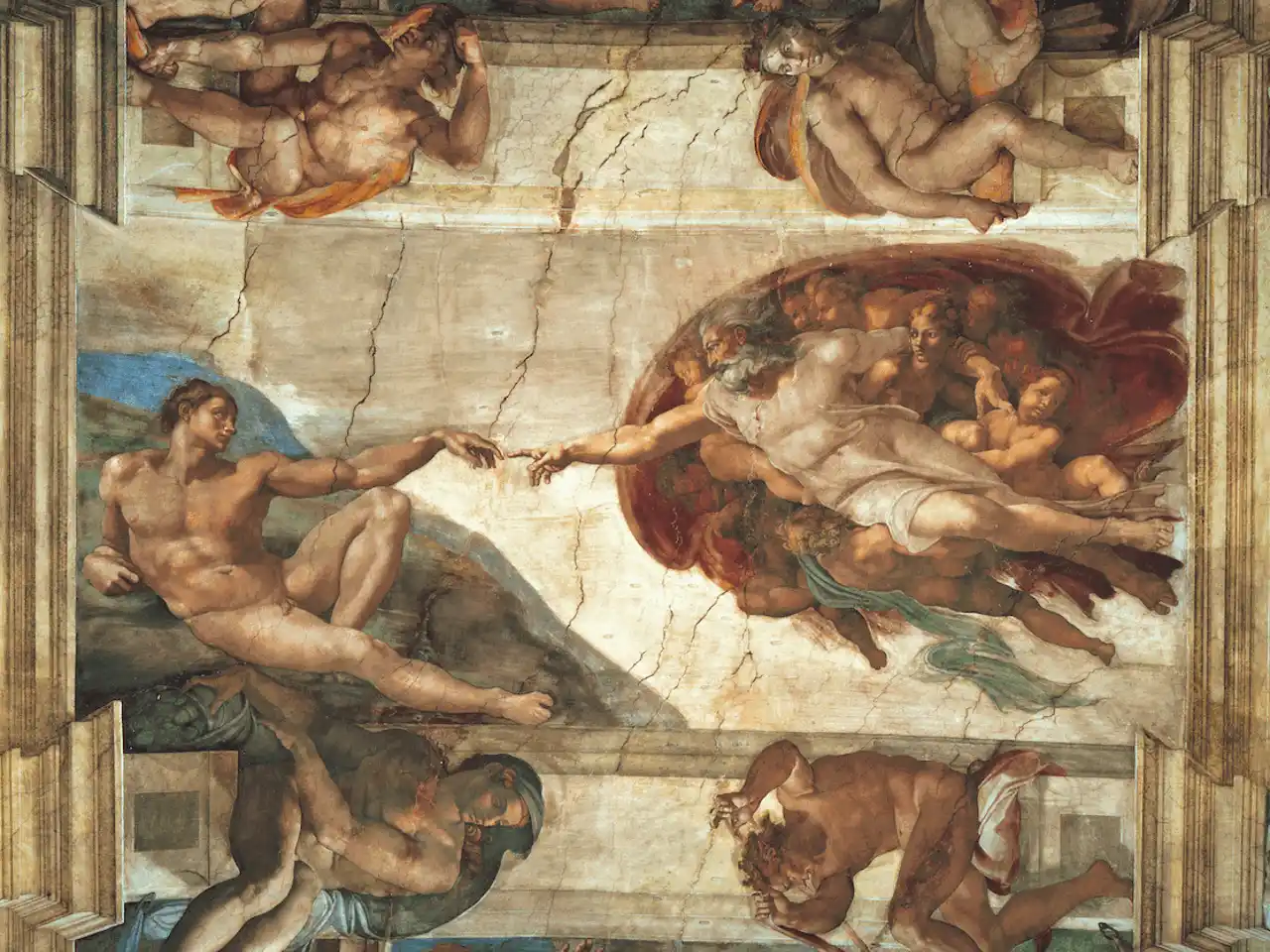 Frescos. Miguel Angel y la Capilla Sixtina.