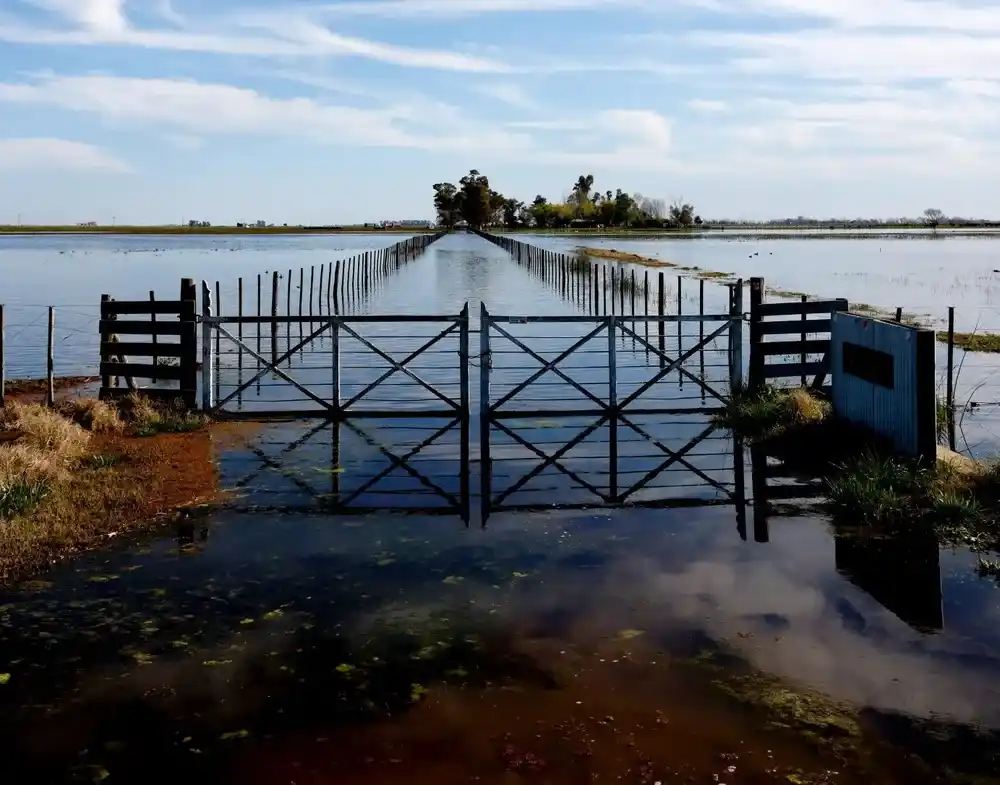 Las consecuencias de las inundaciones en la provincia de Buenos Aires.