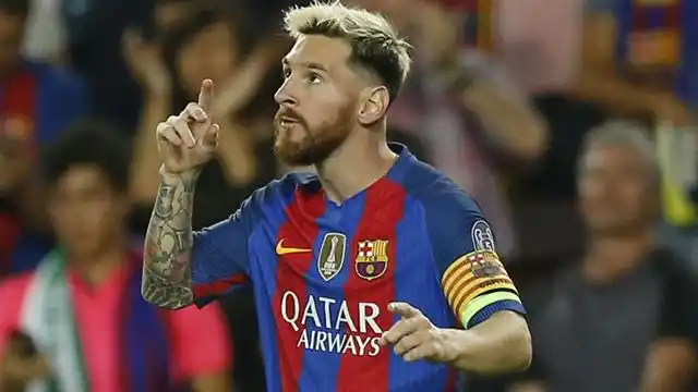 Con tres goles de Messi, Barcelona le ganó 7 a 0 al Celtic