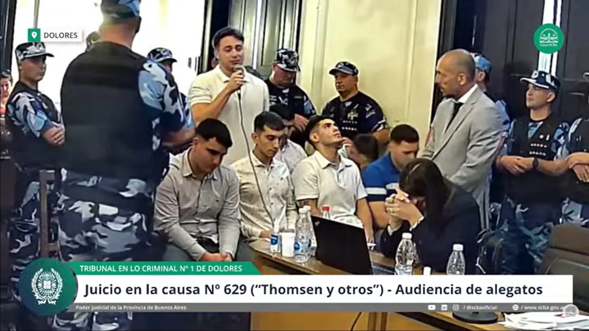 Los ocho rugbiers pidieron perdón a la familia de Fernando y negaron la intención de matar