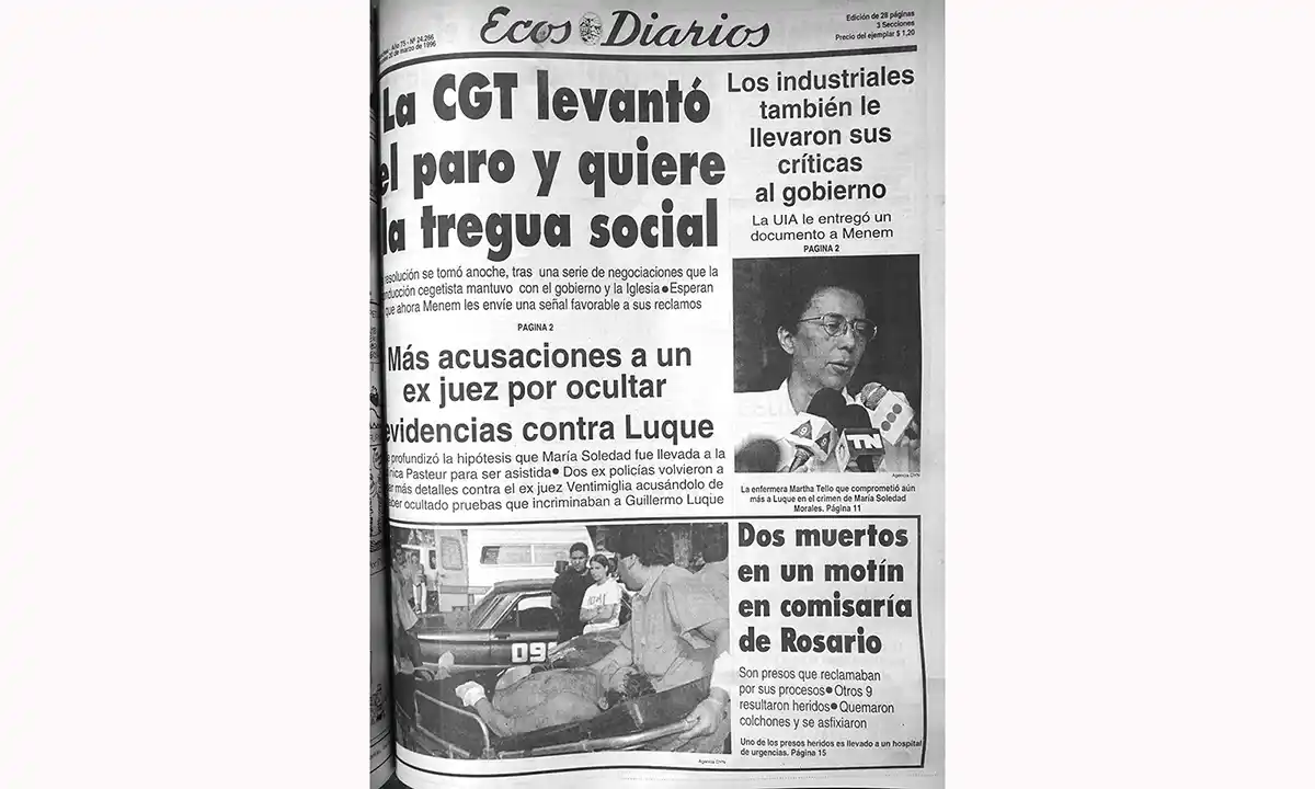 Miércoles 20 de marzo de 1996