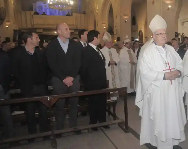 Molina en la conmemoración de los 40 años de la Diócesis de Quilmes