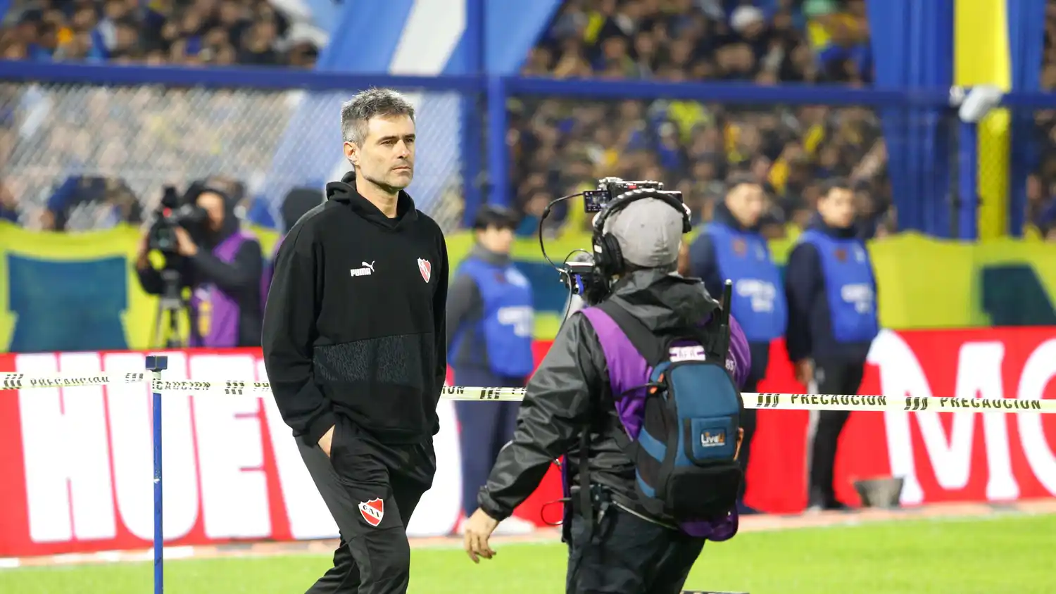 Vaccari, DT de Independiente.