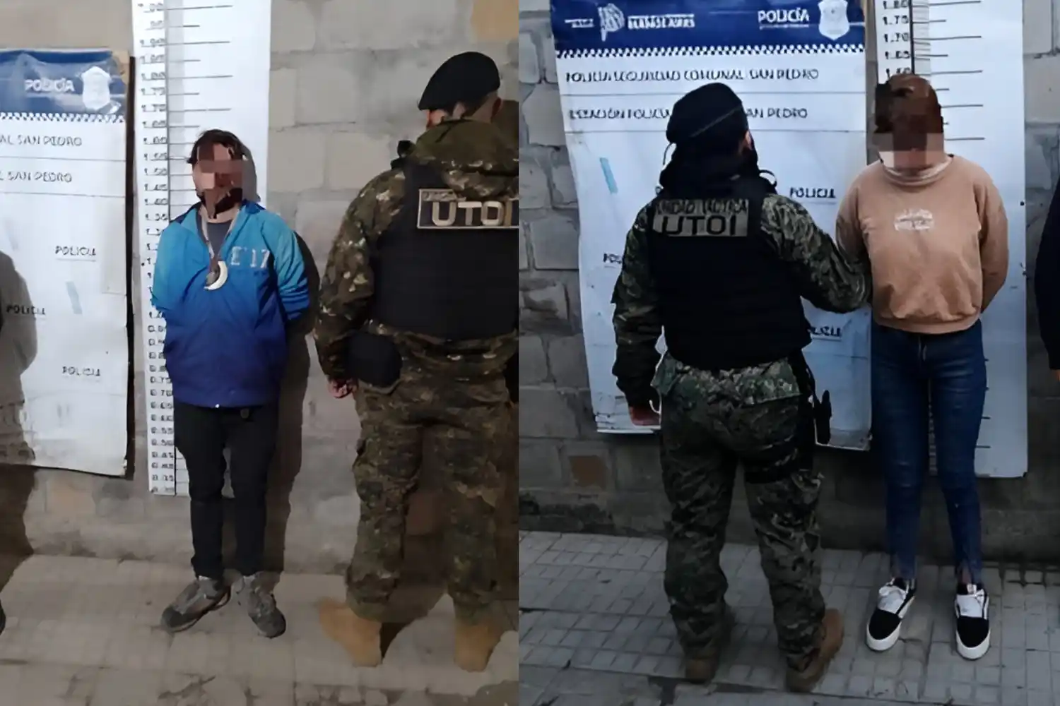 Ambos detenidos recuperaron la libertad tras las diligencias de rigor.