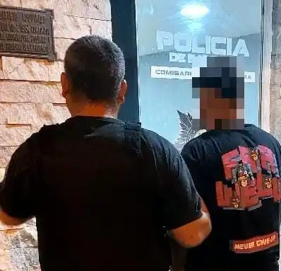Detenido por robo de motocicleta