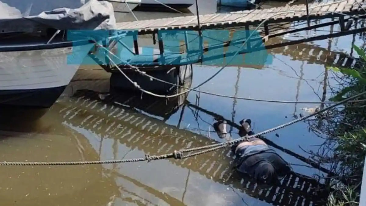 Horror en el Club Náutico de Ensenada: hallaron el cadáver de un hombre entre las embarcaciones