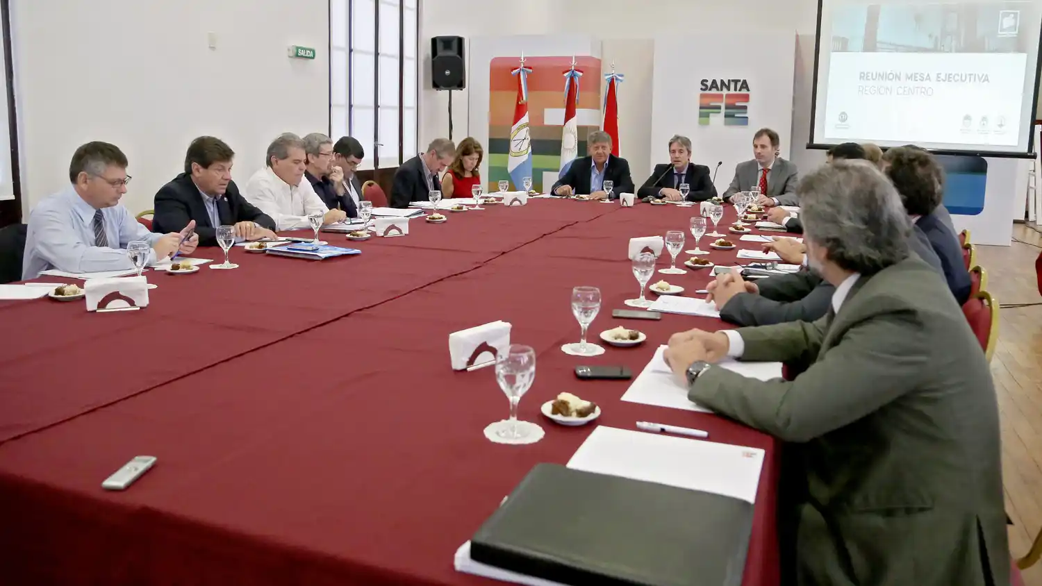 La Mesa Ejecutiva de la Región Centro repasó varios temas