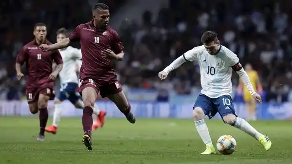 Venezuela le dio un duro golpe a Argentina: 3-1 en Madrid
