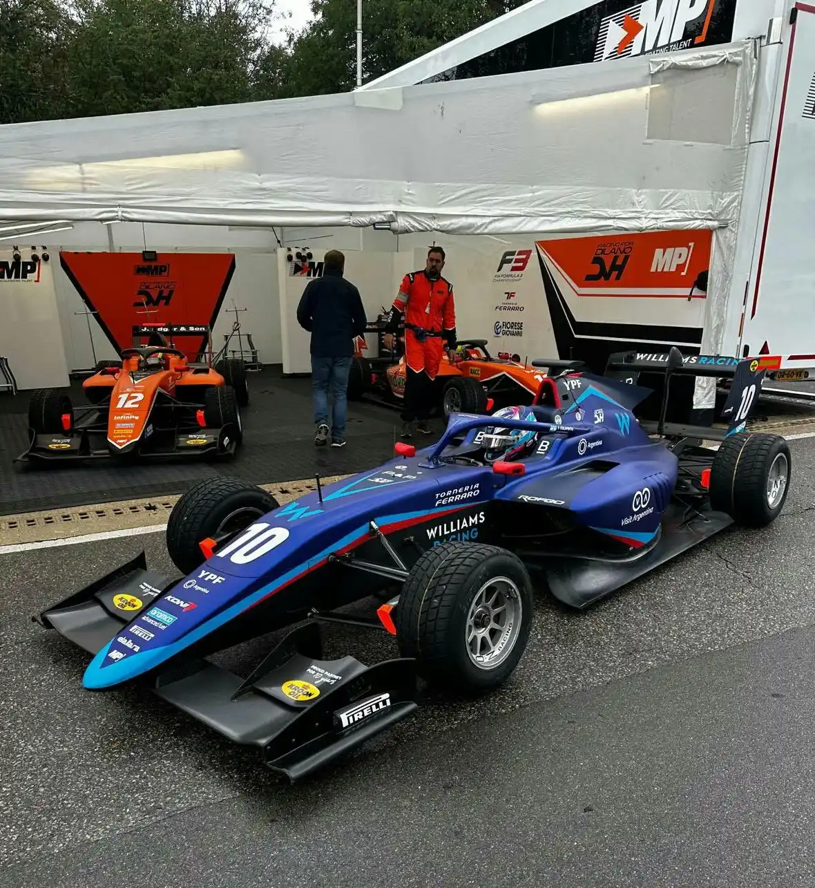 Colapinto terminó sexto en Bélgica