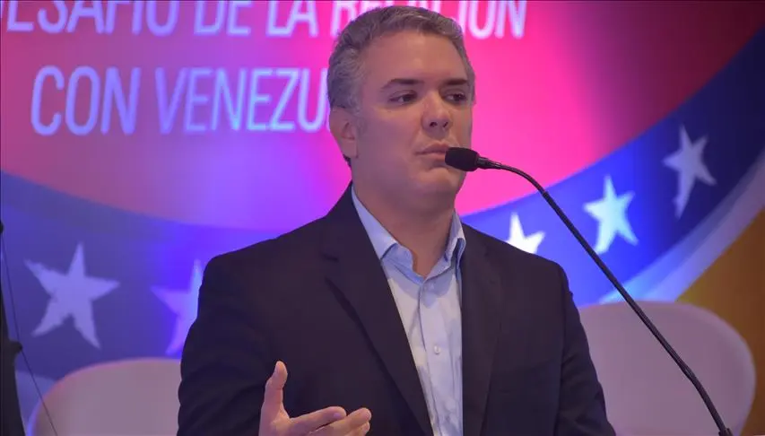 Duque da buena noticia a venezolanos en Colombia