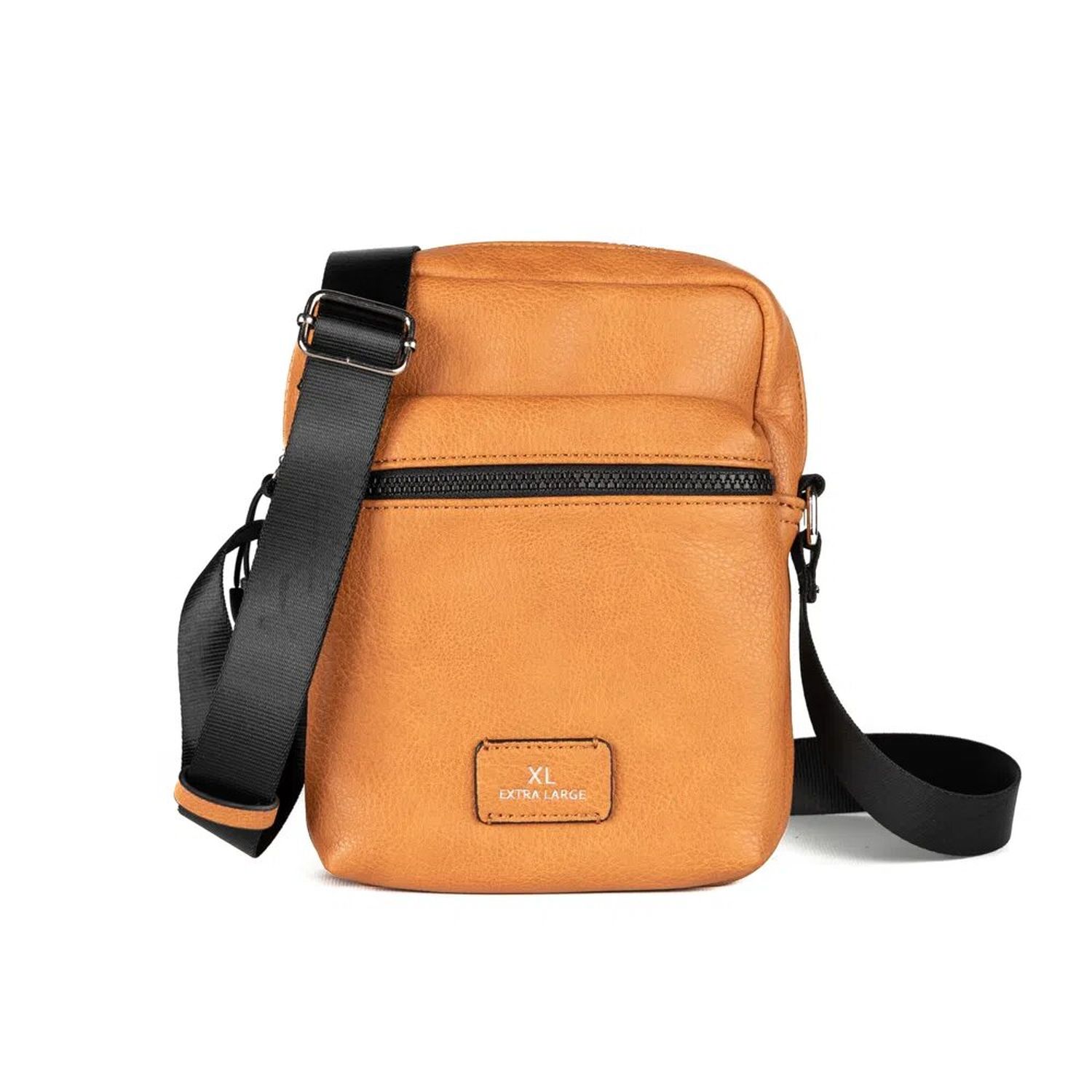 bolso de color naranja