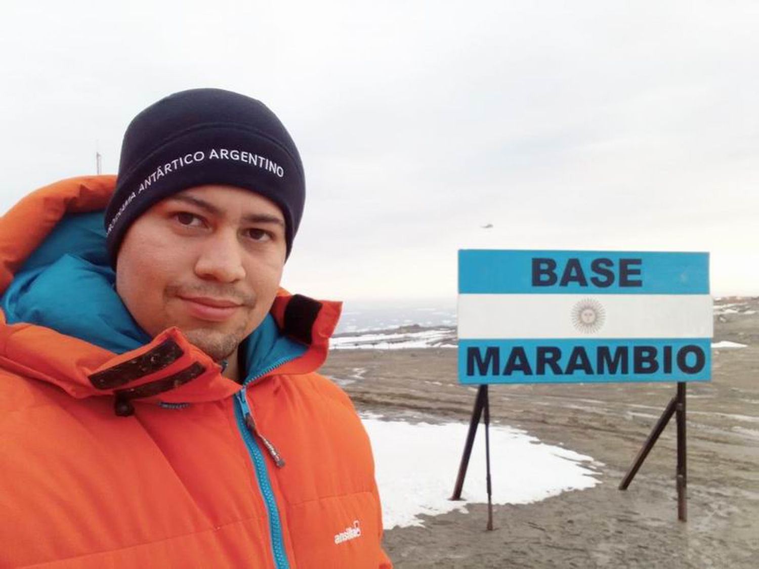 Un formoseño en la Base Marambio