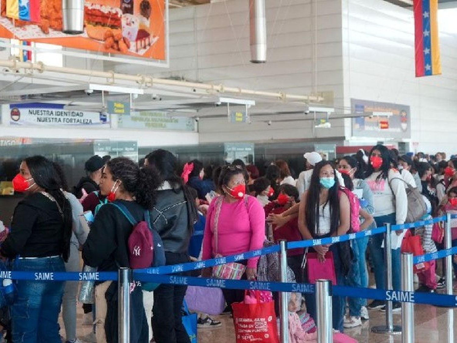 Llegaron otros 319 migrantes venezolanos procedentes de México