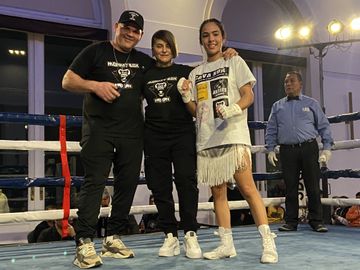 Zoe Fernández y Gonzalo Manríquez protagonizan la velada del sábado en el Polideportivo del Barrio Las Heras