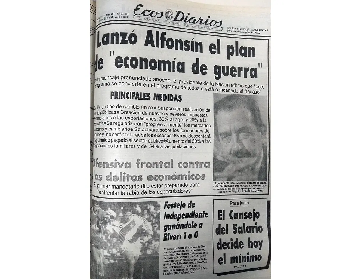 Lunes 29 de mayo de 1989