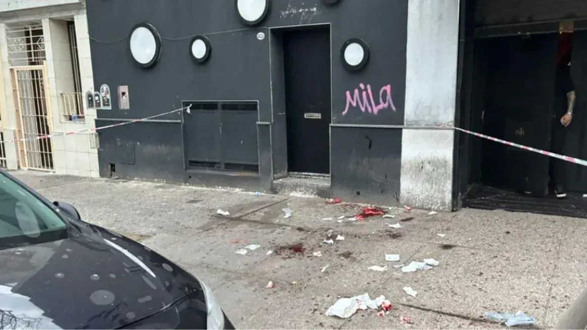 La avenida Niceto Vega fue escenario de la violenta pelea que dejó dos heridos con arma blanca.