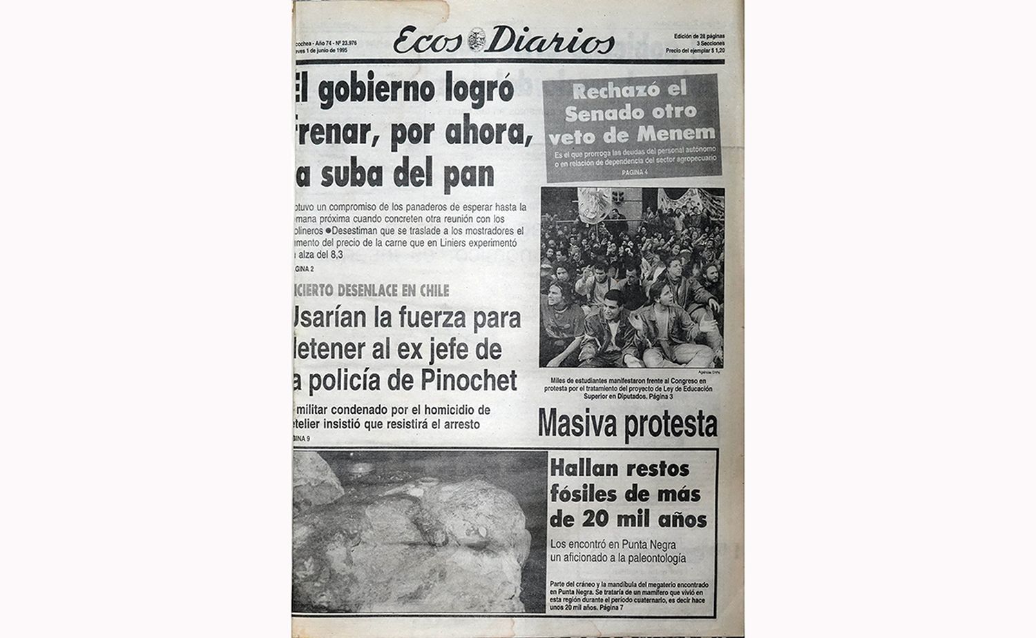 Jueves 1º de Junio de 1995