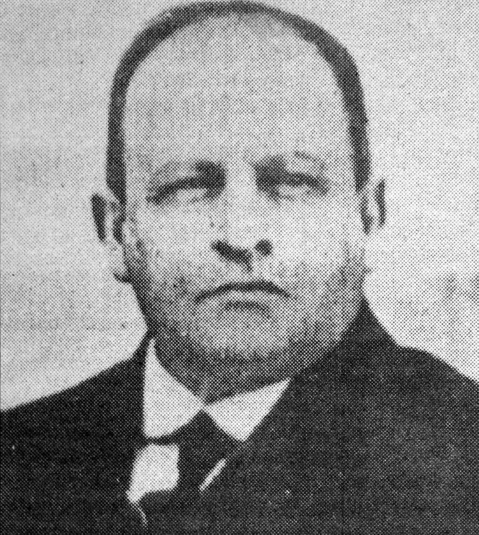 Alberto Nazarre. Propuso en 1911 construir un balneario en Las Grutas