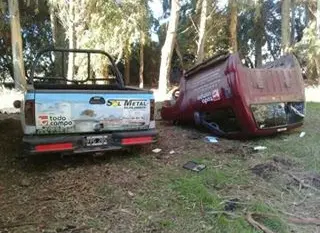 Desarmaron una camioneta robada
