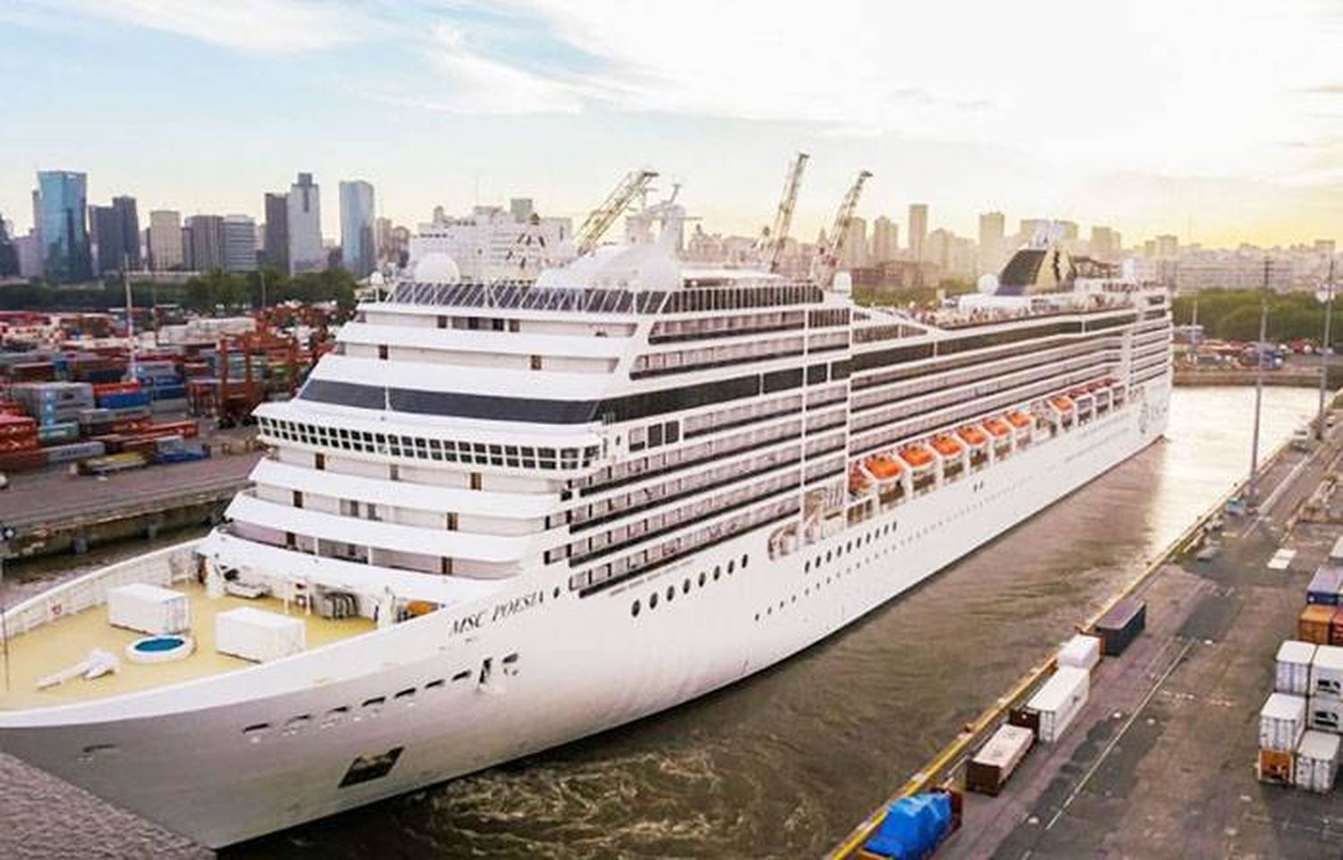 Auge de llegada de cruceros a la Argentina: en enero  vinieron 180 mil turistas en 360 barcos