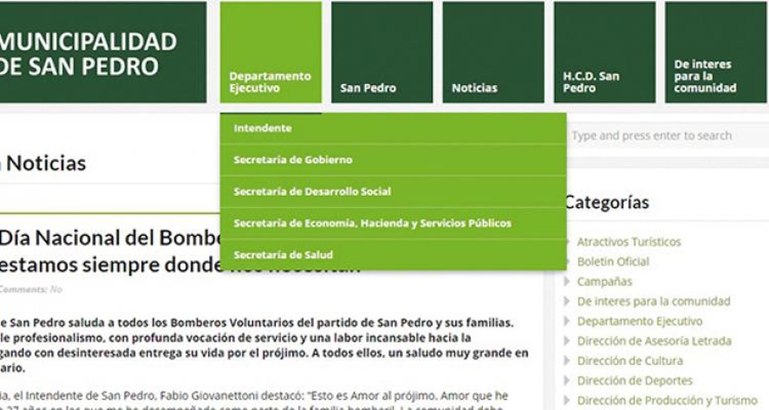 Web municipal, “casi lista”