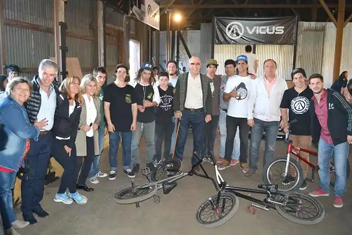 Intendente Gorosito inauguró el Skate Park en Saladillo