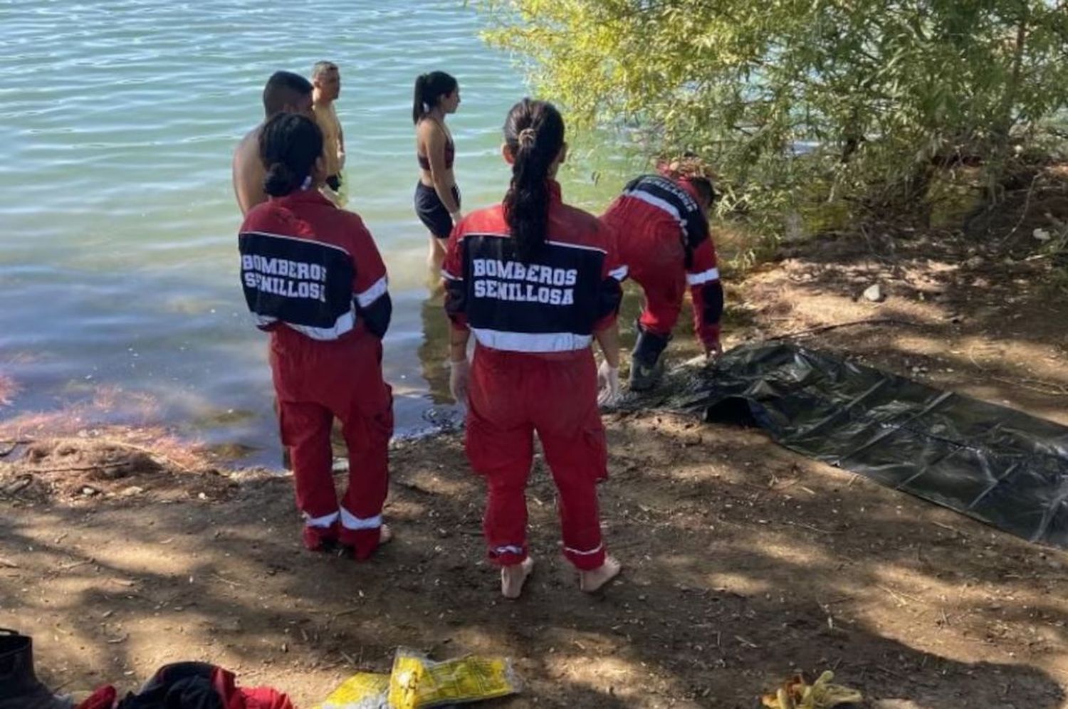 Hallaron un cuerpo en el río Limay