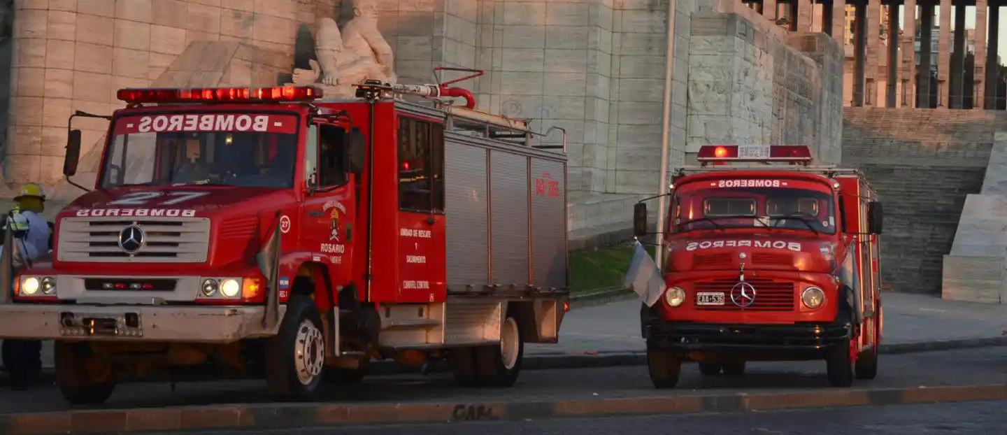 Dos personas resultaron heridas al explotar una garrafa