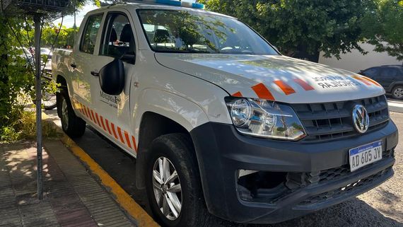 Así fue la brutal agresión a los agentes de transito